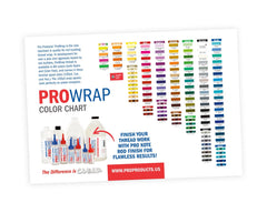ProWrap Color Guide Poster