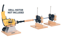 Flex Coat Cork Lathe Setup