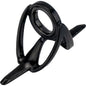 Heavy Duty Double Foot Boat Guide - Black