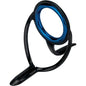 Double Foot U Frame Guides - Black w/blue zirc. ring