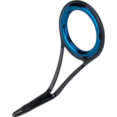 Single Foot V Frame Guides - Black w/Blue Zirc. Ring