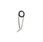 Fuji KL High Frame Guides - Frosted Silver/Alconite Ring - CCKLAG259H