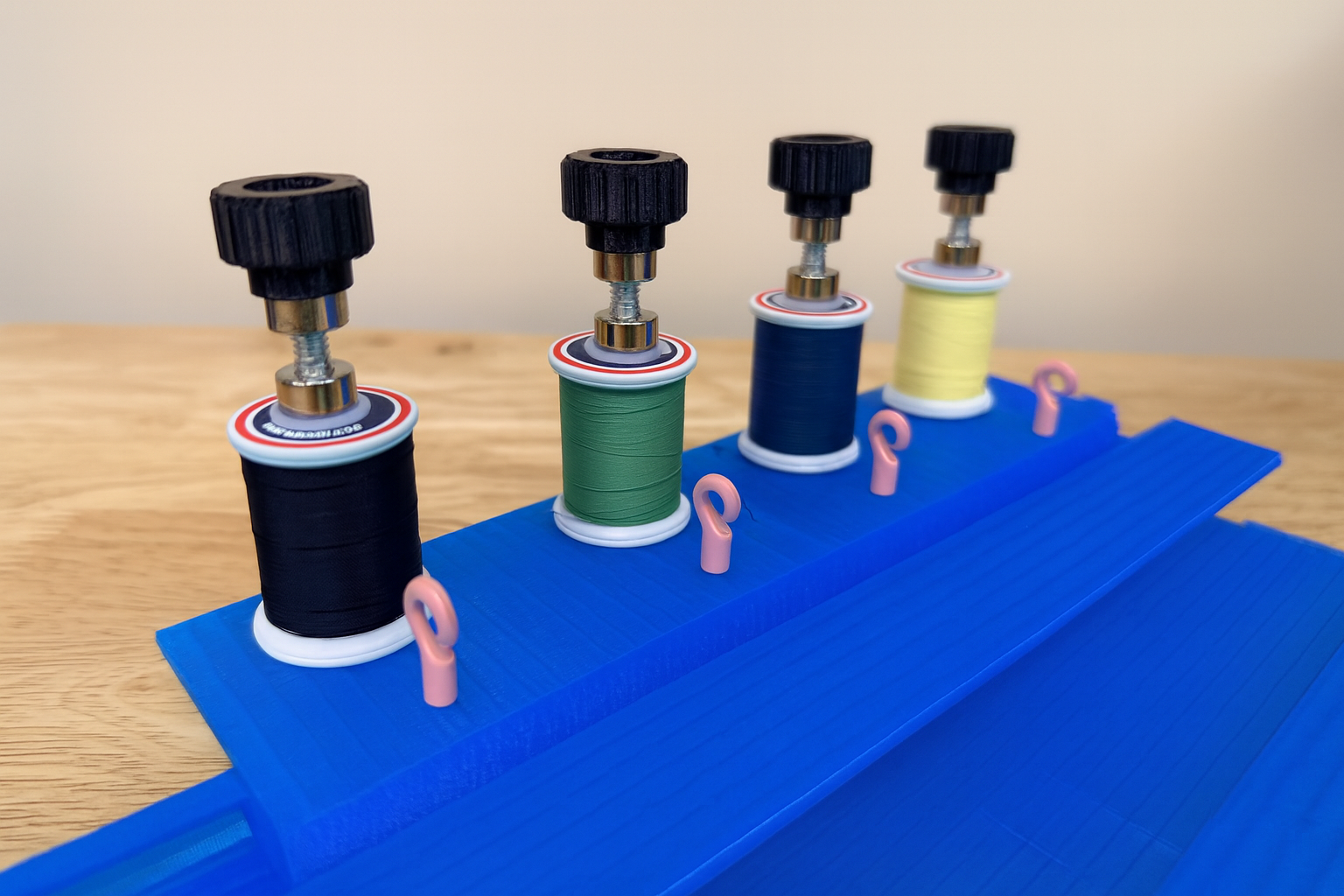 4-Spool Thread Carriage