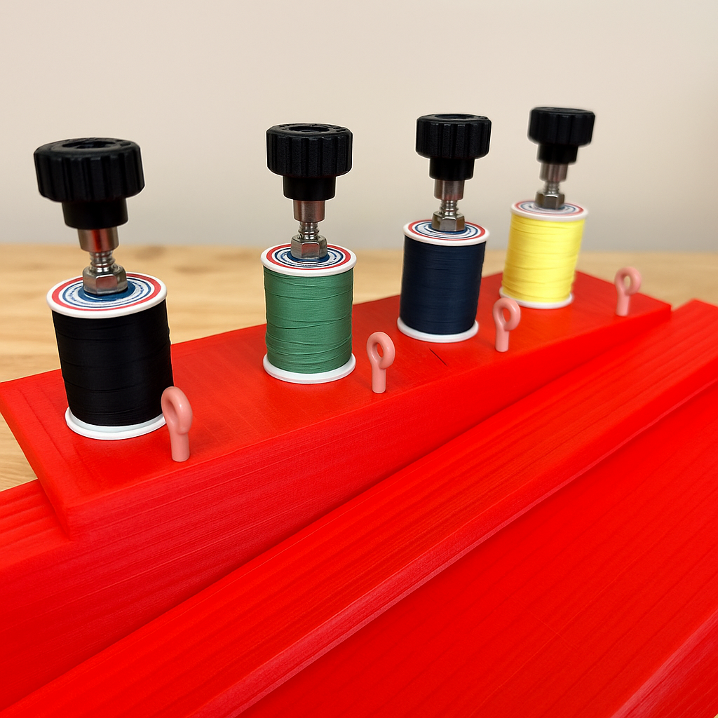 4-Spool Thread Carriage