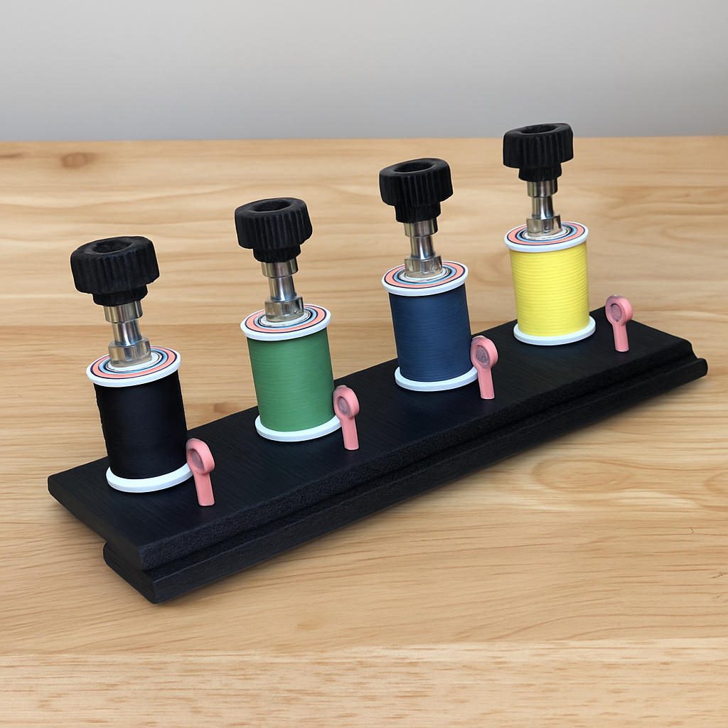 4-Spool Thread Carriage