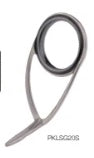 Fuji KL High Frame Guides - Frosted Silver/Fazlite Ring