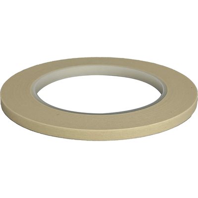 Masking Tape in Natural 0.25" wide X 60 yards long