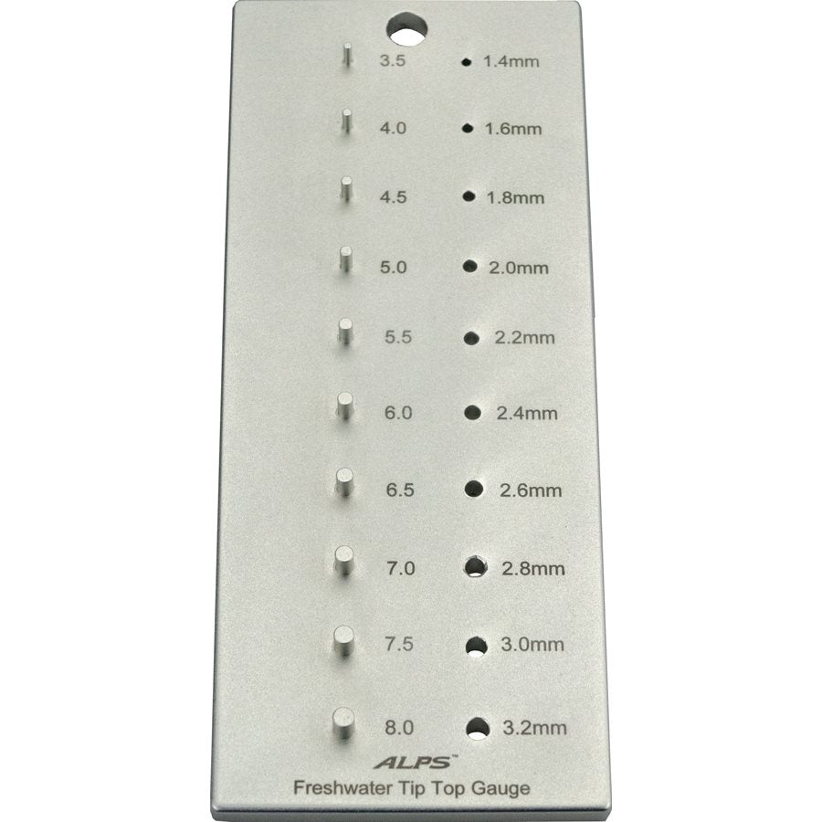 Aluminum Tip Top Gauge