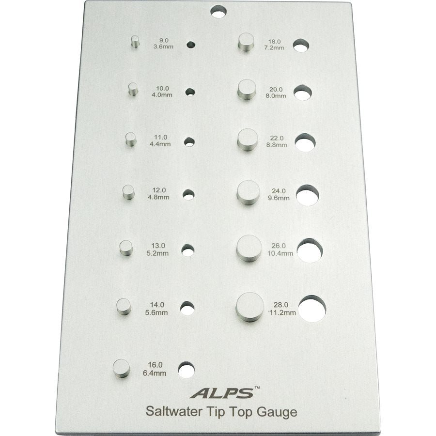Aluminum Tip Top Gauge