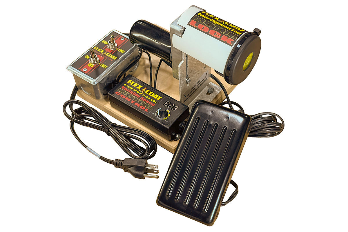 Flex Coat Dual Control Wrapping / Finishing Variable Speed 36 Volt DC ...