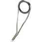 Single Foot "iV" Spinning Guides - Polished w/Zirc. Ring