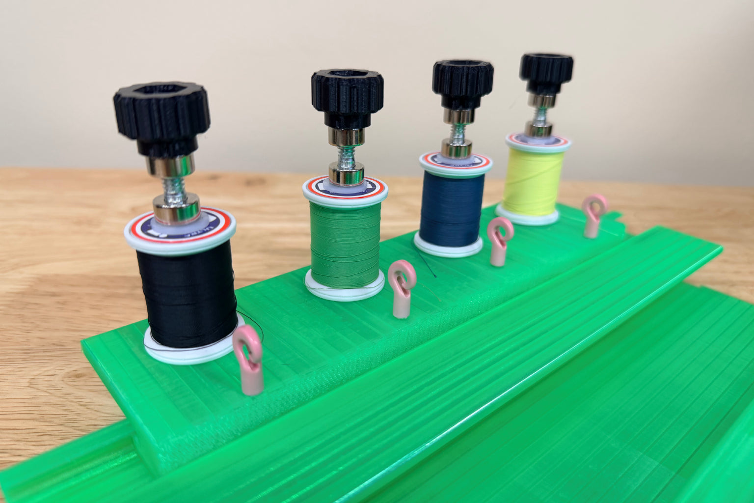 4-Spool Thread Carriage – HFF Custom Rods