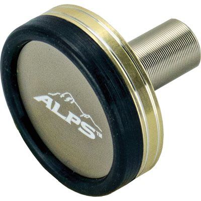 ALPS Butt Cap Deluxe (Color: Pale Gold/Silver)
